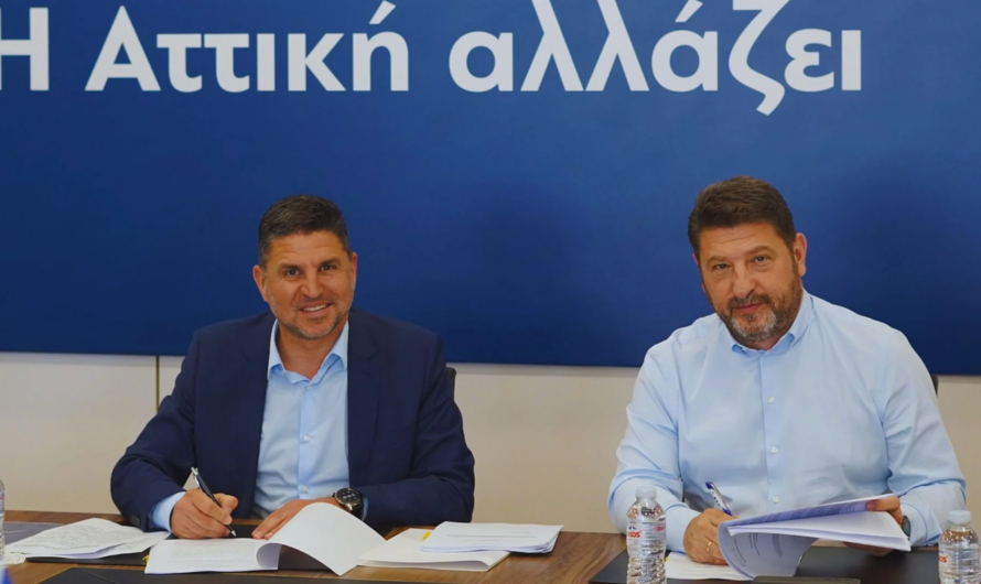 Αγία Παρασκευή: Υπεγράφη η προγραμματική σύμβαση μεταξύ του Περιφερειάρχη και του Δημάρχου για την κατασκευή του κολυμβητηρίου