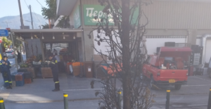 Βριλήσσια: Φωτιά το πρωί σήμερα Κυριακή 18/5 σέ παρτέρι μαγαζιού