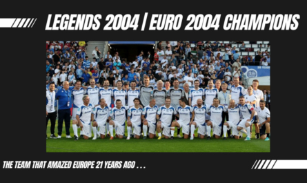 Θρύλοι του Euro 2004 και European Legends παίζουν για τον Σύλλογο «Η ΛΑΜΨΗ»