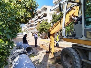 Μαρούσι: «Αγία Φιλοθέης Αμαρουσίου» Συνεχίζεται το σημαντικό έργο ενίσχυσης της αντιπλημμυρικής προστασίας της περιοχής