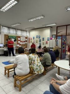 Το σεμινάριο πραγματοποιήθηκε τη Δευτέρα 19 Μαΐου 2025 στο 7ο Νηπιαγωγείο Μεταμόρφωσης από το Ελληνικό Διαδημοτικό Δίκτυο Υγιών Πόλεων και την Εθελοντική Διασωστική Ομάδα Κρίσεων ΕΔΟΚ.