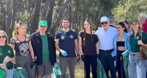 Στη διάρκεια της δράσης συγκεντρώθηκε σημαντική ποσότητα απορριμμάτων (πλαστικά, μεταλλικά αντικείμενα, γυαλί κ.α.),