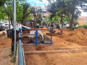 Μαρούσι: Έργο της ολικής ανακατασκευής της Παιδικής Χαράς επί της οδού Δωδεκανήσου στην πολεοδομική ενότητα του Νέου Τέρματος Αμαρουσίου