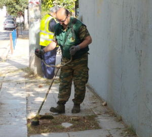 Μαρούσι : Εργασίες καθαριότητας, φυτεύσεων, συντήρησης πρασίνου και τεχνικές επισκευές στο από την Υπηρεσία του Αστικού πρασίνου και καθαριότητας