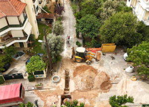 Μαρούσι: Έργο «Επεκτάσεις και αποκαταστάσεις υφιστάμενων αγωγών ακάθαρτων και ομβρίων» Εκτελείται έργα στην περιοχή του Αγίου Θωμά