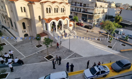 Μεταμόρφωση: Ολοκληρώθηκαν οι εργασίες στην πλατεία Αγίου Κωνσταντίνου