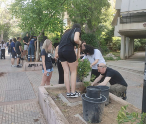 Χαλάνδρι: Νέες φυτεύσεις σε συνεργασία με το 5ο ΓΕΛ
