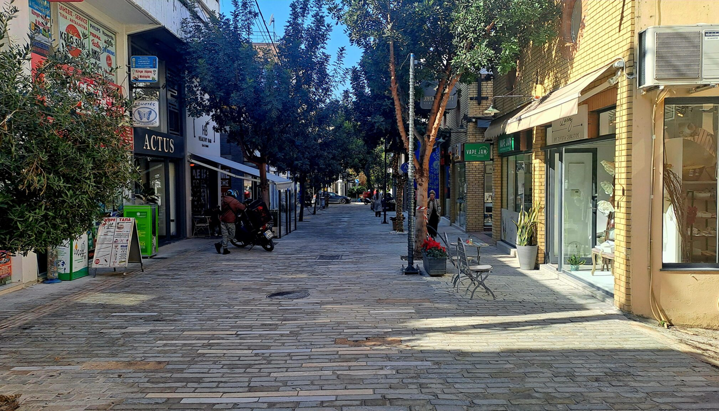 Χαλάνδρι: Στην τελική ευθεία η βιοκλιματική, «έξυπνη» ανάπλαση του εμπορικού κέντρου