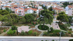 Το έργο κατασκευάστηκε με χρηματοδότηση που εξασφάλισε ο Δήμος Χαλανδρίου απο το Πράσινο Ταμείο.