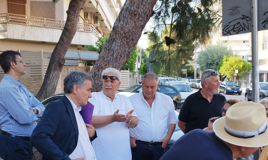 «Επιτροπή Κατοίκων και Επαγγελματιών Καναπίτσας» Συνάντηση κατοίκων με τον βουλευτή Βόρειου Τομέα της Νέας Αριστεράς Ευκλείδη Τσακαλώτο