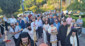 Κηφισιά: «Ιερός Ναός Αγίας Τριάδας Νέας Κηφισιάς» Υποδοχή στον Ιερό Ναό αποτμήματος Ιερού Λειψάνου του Αγίου Δημητρίου του Μυροβλήτου