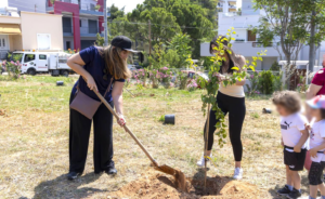 Μαρούσι: Δράση δενδροφύτευσης που διοργάνωσε το Forum Νέων Αμαρουσίου με την υποστήριξη της υπηρεσίας Πρασίνου του Δήμου
