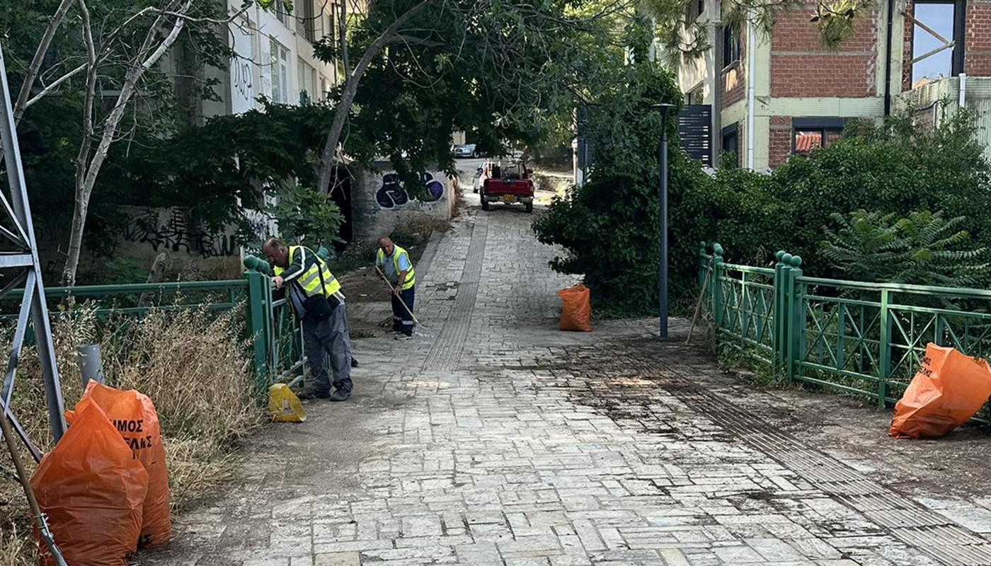 Πεντέλη: Καθημερινή «μάχη» με την καθαριότητα στην Δ.Κ Νέας Πεντέλης
