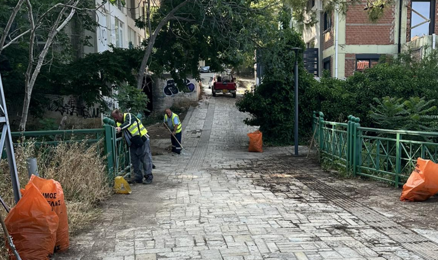 Πεντέλη: Καθημερινή «μάχη» με την καθαριότητα στην Δ.Κ Νέας Πεντέλης