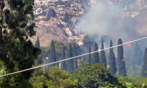 Πεντέλη: Πυρκαγιά ξέσπασε στη Μονή Πεντέλης - Τέθηκε άμεσα υπό έλεγχο