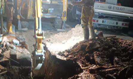 Πεντέλη: Επισκευάστηκε άμεσα από την ΕΥΔΑΠ μεγάλη βλάβη στην οδό Δουκ. Πλακεντίας στην Δ.Κ Μελισσίων
