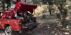 Πεντέλη: Πυρκαγιά που ξέσπασε στη Μονή Πεντέλης - Τέθηκε άμεσα υπό έλεγχο