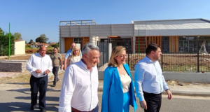 Τον Περιφερειάρχη Νίκο Χαρδαλιά στην επίσκεψή συνόδευε η αντιπεριφερειάρχης Βασιλική Καβαλλάρη.