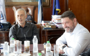 Περιφέρεια Αττικής:  Επίσκεψη του Περιφερειάρχη στον Πειραιά - Συνάντηση εργασίας με τον Δήμαρχο