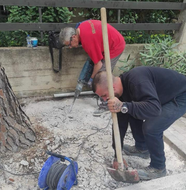 Ο Δήμος Λυκόβρυσης Πεύκης συνεχίζει με συνέπεια τις παρεμβάσεις για τη διατήρηση και βελτίωση των υποδομών του Δήμου.