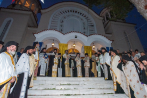 Λυκοβρυση Πεύκη:  Με λαμπρότητα ο Πανηγυρικός Εσπερινός για τον εορτασμό των Αγίων Αποστόλων Πέτρου και Παύλου