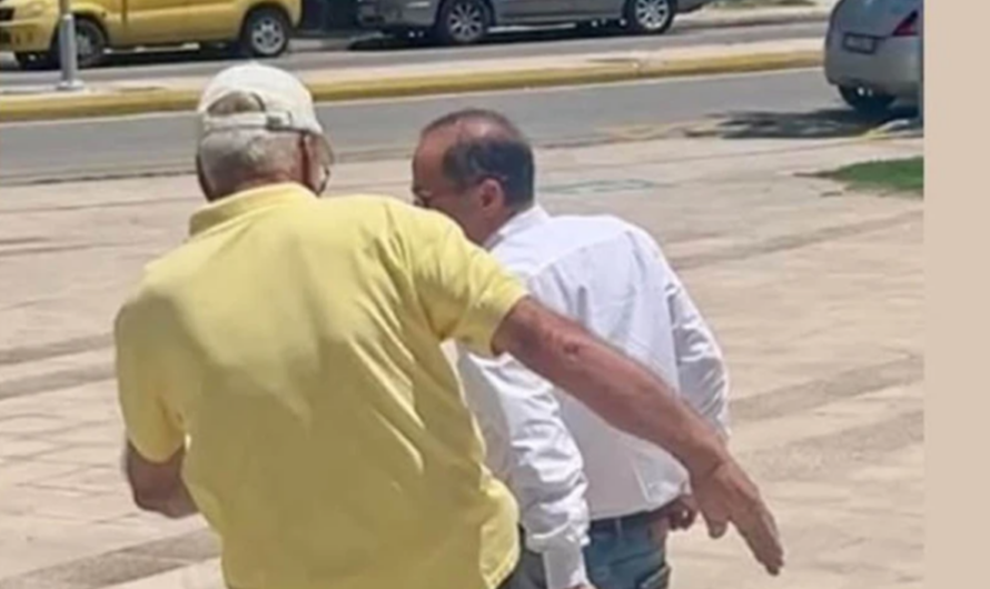 Ραφήνα: Πρώην Δήμαρχος επιτέθηκε με κλωτσιές στον Ευάγγελο Μπουρνού έξω από το Δημαρχείο