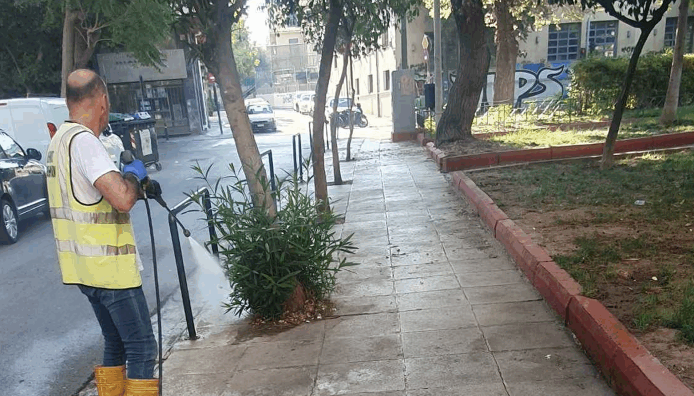 Αθήνα: Συνεχίζονται οι δράσεις καθαριότητας από τον Δήμο