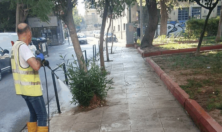 Αθήνα: Συνεχίζονται οι δράσεις καθαριότητας από τον Δήμο