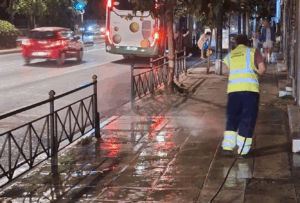 Η Αθήνα αποκτά μέρα με τη μέρα την εικόνα της μιας καθαρής πόλης Η Αθήνα αποκτά μέρα με τη μέρα την εικόνα της μιας καθαρής πόλης