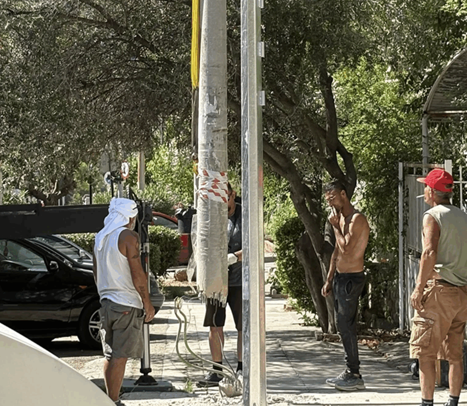 Φιλοθέη Ψυχικό: Αντικατάσταση των παλαιών στύλων ηλεκτροφωτισμού