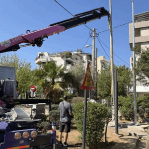 Φιλοθέη Ψυχικό: Αντικατάσταση των παλαιών στύλων ηλεκτροφωτισμού