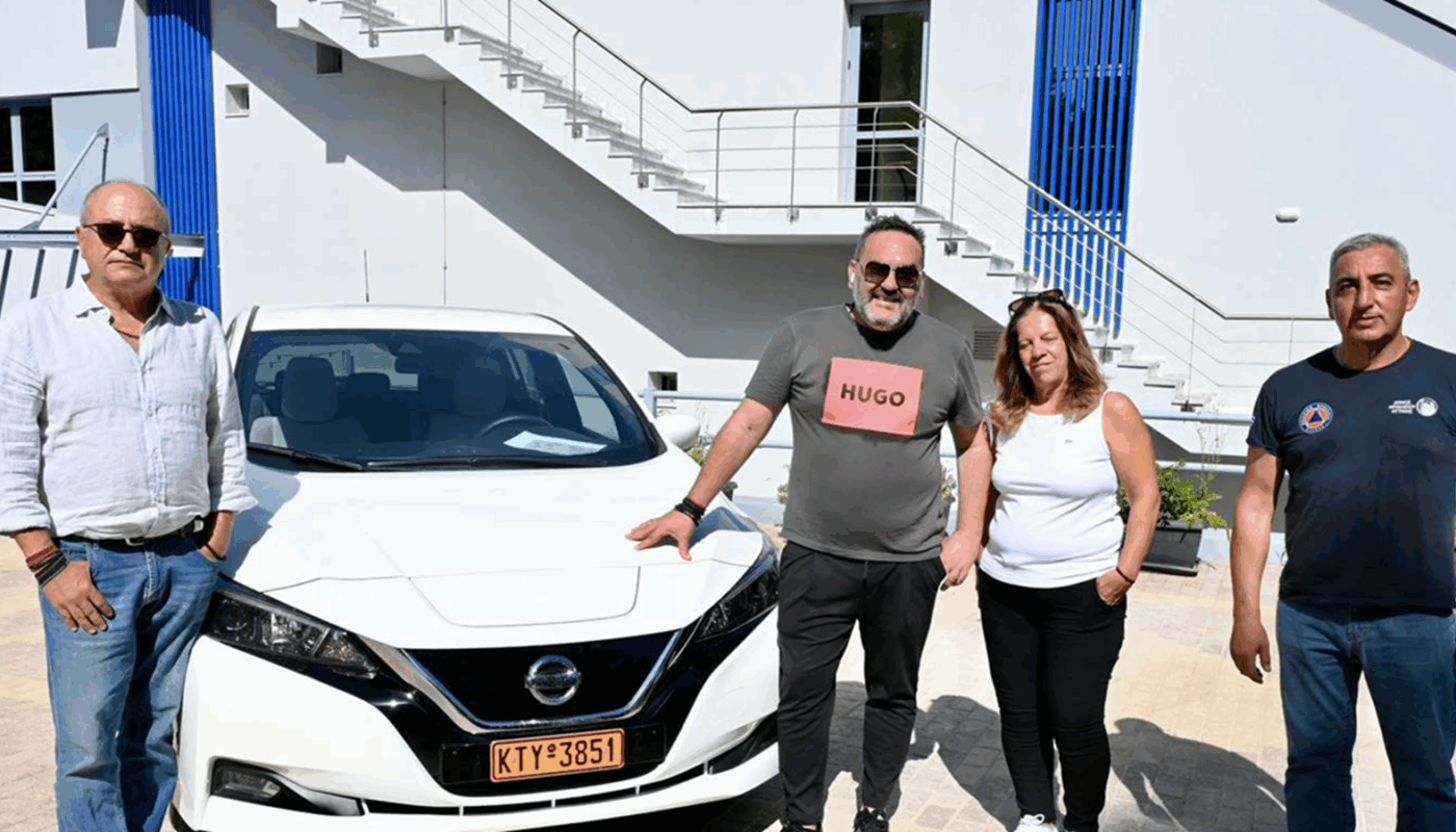 Ο Δήμος Ηρακλείου Αττικής απόκτησε δύο νέα ηλεκτρικά αυτοκίνητα με χρηματοδότηση, χωρίς καμία επιβάρυνση για τον δημοτικό προϋπολογισμό κάνει ακόμη ένα βήμα προς την πράσινη μετάβαση.