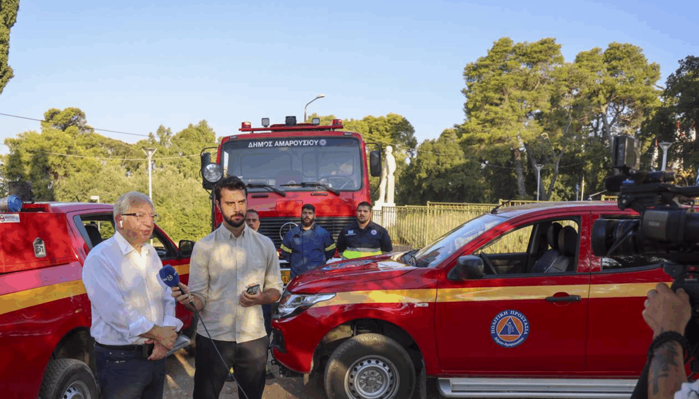 Μαρούσι: Επιχειρησιακή παρουσία του Δήμου Αμαρουσίου στο Κρυονέρι