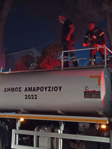 Μαρούσι: Επιχειρησιακή παρουσία του Δήμου Αμαρουσίου στο Κρυονέρι