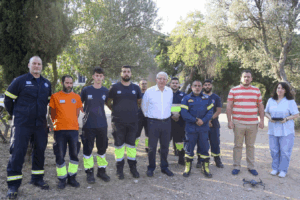 Μαρούσι: Επιχειρησιακή παρουσία του Δήμου Αμαρουσίου στο Κρυονέρι