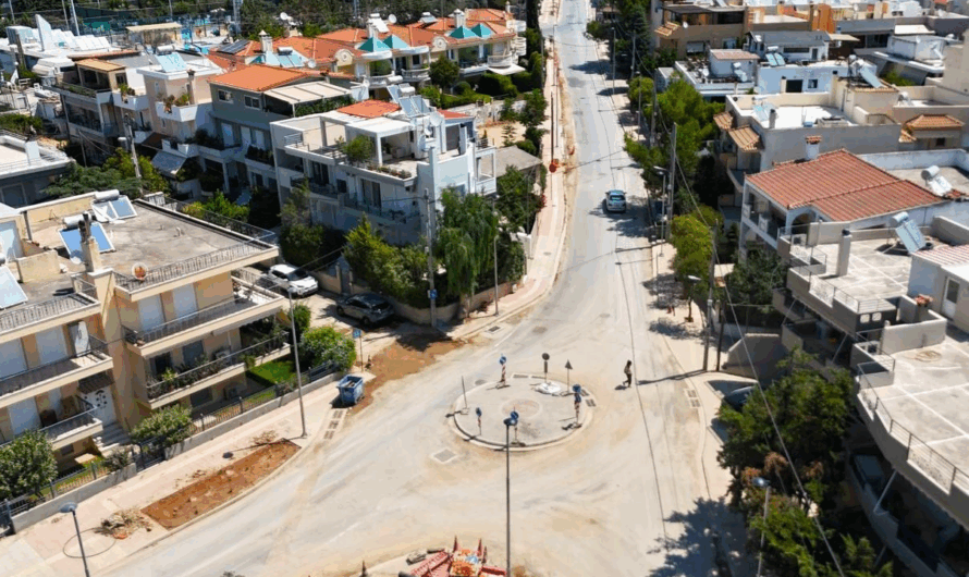 Μαρούσι : Ολοκληρώνονται οι Εργασίες Ανάπλασης στην Κυπρίων Αγωνιστών