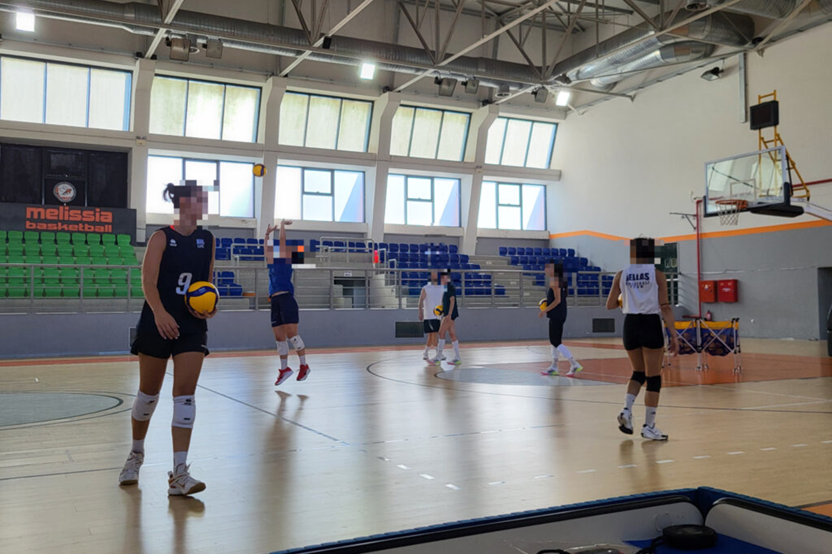 Πεντέλη: Προετοιμασία της Εθνικής Ομάδας Βόλεϊ Γυναικών πριν το Παγκόσμιο Πρωτάθλημα στον Δήμο Πεντέλης