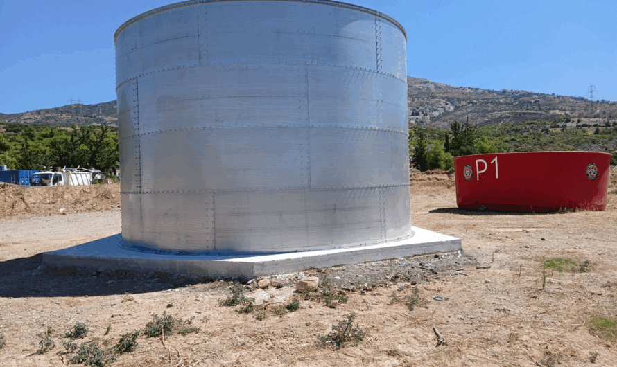 Πεντέλη: Ενίσχυση της Πυροπροστασίας με νέα υδατοδεξαμενή 100.000 lt έξω από το Κοιμητήριο Μελισσίων
