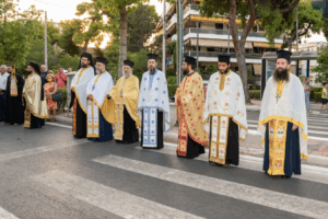 Λυκόβρυση Πεύκη: Με μεγαλοπρέπεια τιμήθηκε η μνήμη του Πολιούχου της Πεύκης Αγίου Παντελεήμονα