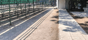 Λυκόβρυση Πεύκη: Καθαρισμός του γήπεδο ποδοσφαίρου Πεύκης