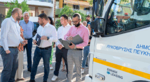 Λυκόβρυση Πεύκη:  Ο Περιφερειάρχης επισκέφτηκε τον Δήμο για αυτοψία σε σημαντικά έργα που ήδη βρίσκονται σε εξέλιξη