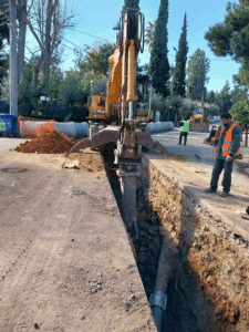 Φιλοθέη Ψυχικό: Ολοκληρώθηκε το έργο των ομβρίων στη Δ. Κ Φιλοθέη
