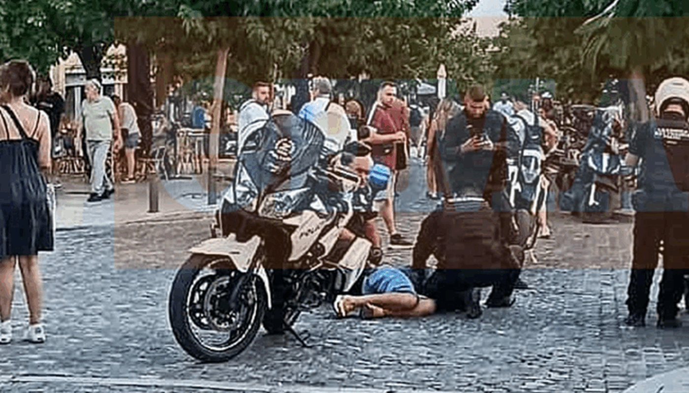 Μια απόπειρα ληστείας στην Ακρόπολη κατέληξε με τον δράστη να νοσηλεύεται με τραυματισμούς