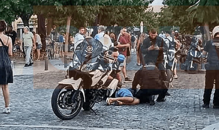 Μια απόπειρα ληστείας στην Ακρόπολη κατέληξε με τον δράστη να νοσηλεύεται με  κακώσεις