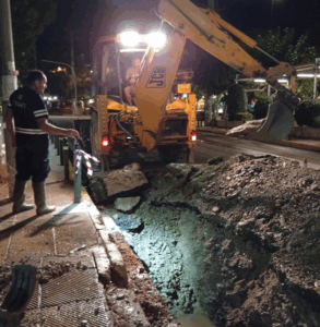 Πεντέλη: Επισκευάστηκε άμεσα βλάβη σε αγωγό ύδρευσης στη ΔΚ Πεντέλης