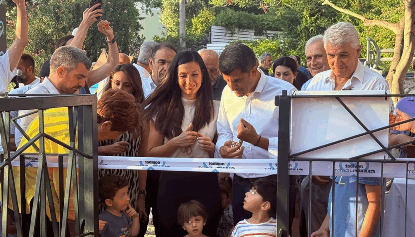 Κηφισιά: Εγκαινιάστηκε η νέα, πλήρως ανακαινισμένη παιδική χαρά στο Καστρί με δωρεά της Novibet