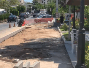 Λυκόβρυση Πεύκη: Κανονικά εξελίσσεται η ανακατασκευή και διαπλάτυνσης των νέων πεζοδρομίων περιμετρικά της κεντρικής πλατείας Λυκόβρυσης