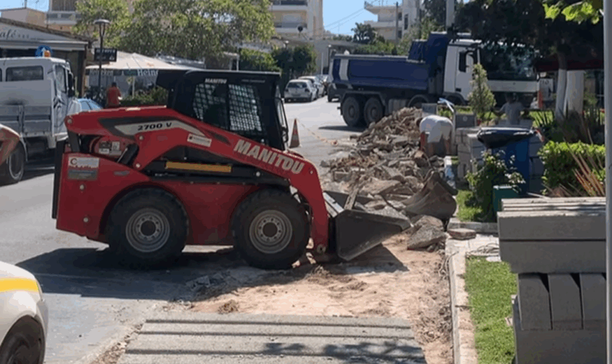 Λυκόβρυση Πεύκη: Κανονικά εξελίσσεται η ανακατασκευή και διαπλάτυνσης των νέων πεζοδρομίων περιμετρικά της κεντρικής πλατείας Λυκόβρυσης