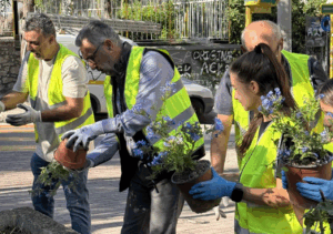 Περιβαλλοντική Αναβάθμιση στον Πεζόδρομο Αρχιμήδους στον Άγιο Δημήτριο