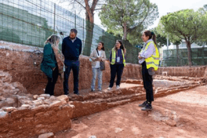 Ο Ρωμαϊκός αγωγός ύδρευσης ήρθε στο φως στα Βριλήσσια κατά τη διάρκεια των έργων αντιπλημμυρικής θωράκισης που εκτελούνται στον Δήμο